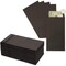 100 Pack Black Money Envelopes for Cash - 100 GSM Kraft Paper - Money Saving Challenges Envelopes for Currency & Coins (3.5x6.5 in)